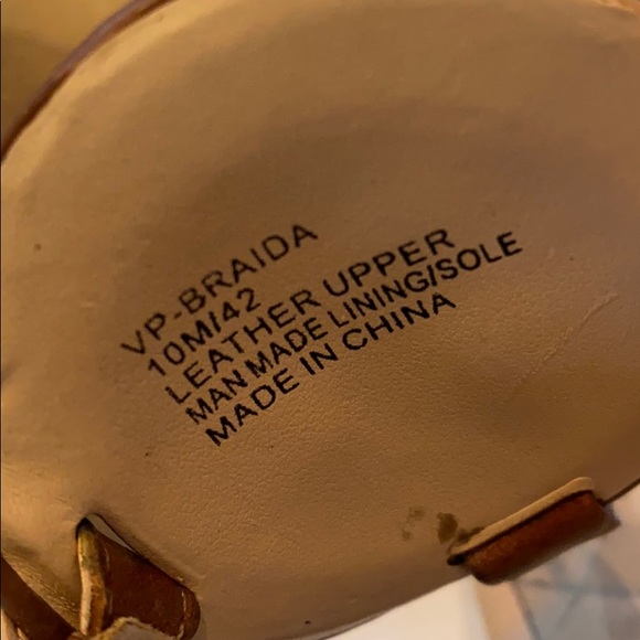 Vince Camuto VP-Braida Size 10 leather sandals - Picture 8 of 10